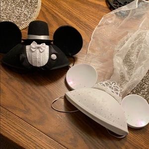 Mickey and Minnie wedding ears